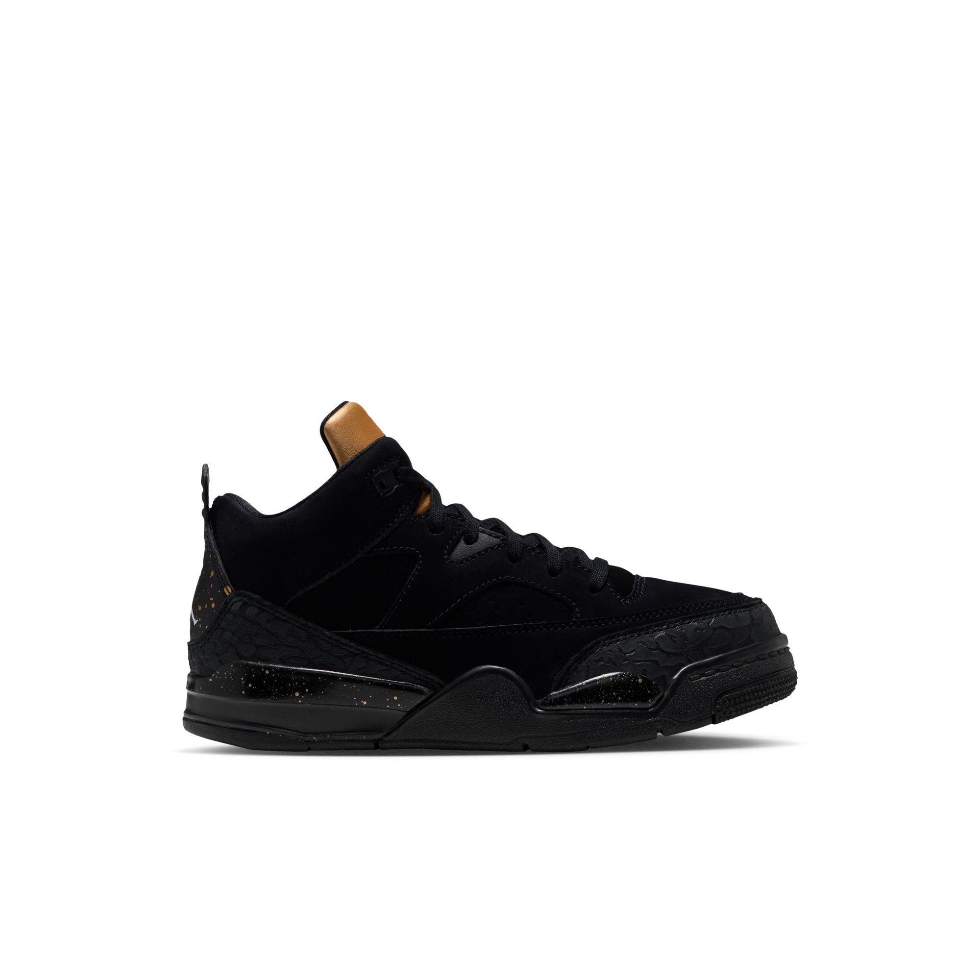 Jordan Son of Mars Low "Black/White/Metallic Gold" Preschool Boys' Shoe - BLACK/GOLD